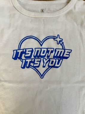 It’s Not Me It’s You Graphic Baby Tee